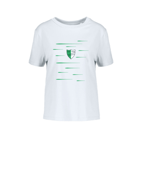 Merch Muser T-Shirt Women White | #lines