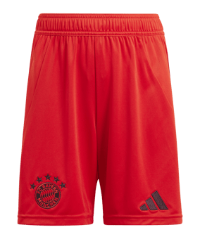 adidas FC Bayern München Short Home 2024/2025 Kids Rot - rot