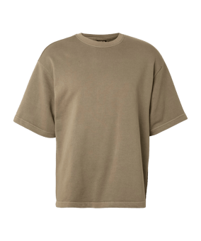 Urban Classic Heavy Washed Boxy T-Shirt Grün - gruen