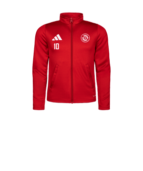 adidas Entrada 26 Trainingsjacke Kids Rot
