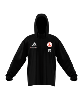 adidas Entrada 26 Regenjacke Schwarz