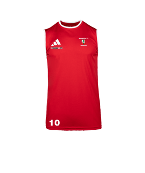 adidas Entrada 26 Sleeveless Trikot Weiß