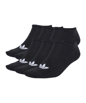 adidas Originals Linier 6er Pack Socken Schwarz - schwarz