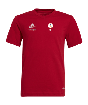 adidas Entrada 22 T-Shirt Kids Rot