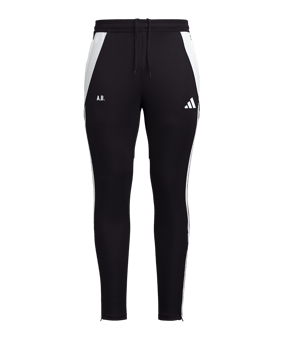 adidas Tiro 24 Trainingshose Schwarz Weiss