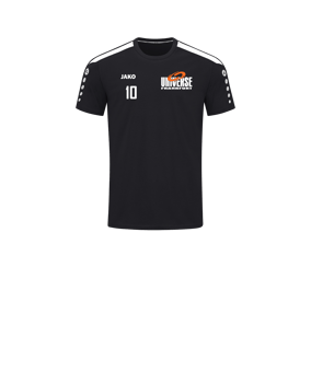 JAKO Power T-Shirt Kids Schwarz Weiss F800