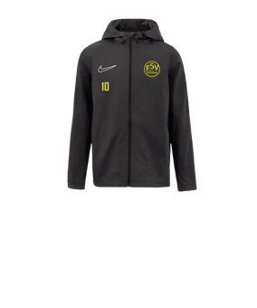 Nike Academy 25 Regenjacke Kids Schwarz F010