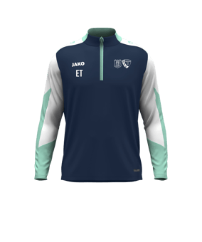 JAKO Dynamic Ziptop Sweatshirt Blau F915