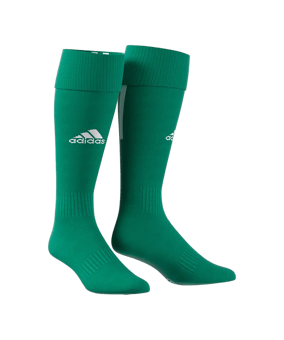adidas Santos 18 Stutzenstrumpf Grün Weiss - gruen