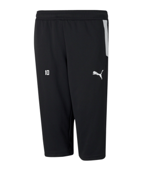 PUMA teamLIGA 3/4 Trainingshose Kids Schwarz F03