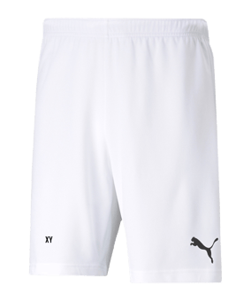 PUMA teamRISE Short Weiss Schwarz F03