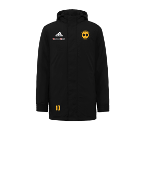 adidas Entrada 22 Stadium Jacke Kids Schwarz