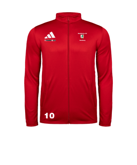 adidas Entrada 26 Trainingsjacke Rot