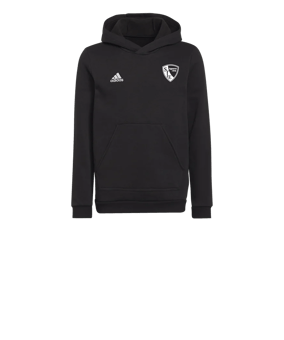 adidas Entrada 22 Hoody Kids Schwarz
