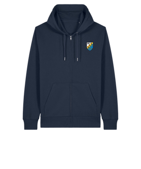 11tsmerch Merch Connector 2.0 Zip Sweatjacke French Navy Sweatjacke Blau | #justlogo4c