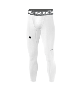JAKO Compression 2.0 Long Tight Weiss F00