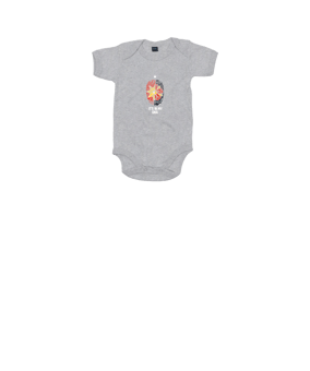 Merch Baby Body Heather Grey Melange | #dna