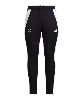 adidas Tiro 24 Trainingshose Schwarz Weiss