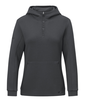 JAKO Pro Casual Hoody Damen Grau F855 - grau