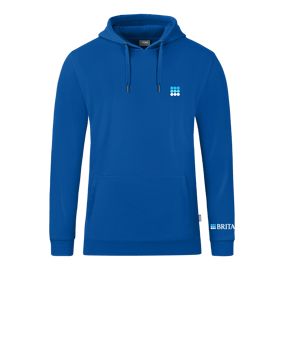 JAKO Organic Hoody Blau F400