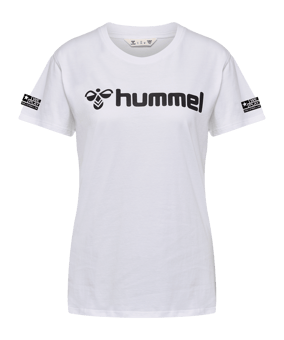 Hummel GO 2.0 LOGO T-Shirt Damen Weiss F9001