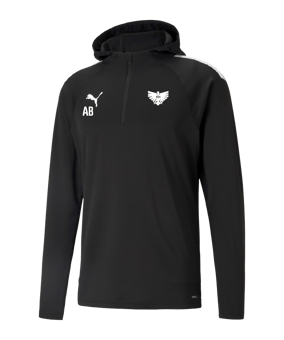 PUMA teamLIGA Fleece Sweatshirt Schwarz F03