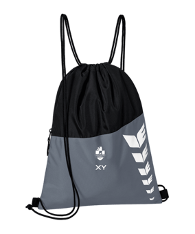 Erima Six Wings Gymsack Grau Schwarz