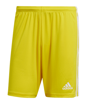 adidas Squadra 21 Short Gelb Weiss - gelb