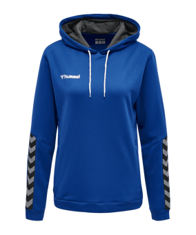 Hummel Authentic Poly Hoody Damen Blau F7045 - blau