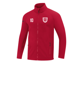 JAKO Team Softshelljacke Kids Rot F11