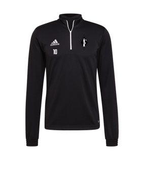adidas Entrada 22 HalfZip Sweatshirt Schwarz