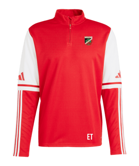 adidas Squadra 25 HalfZip Sweatshirt Rot