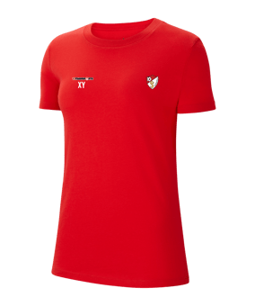 Nike Park 20 T-Shirt Damen Rot Weiss F657