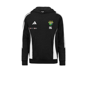 adidas Tiro 24 Hoody Schwarz Weiss