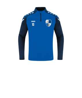 JAKO Performance Ziptop Kids Blau Blau F403