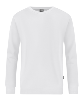 JAKO Organic Sweatshirt Weiss F000 - weiss