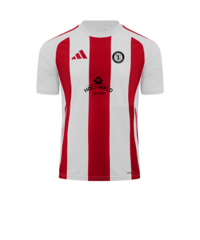 adidas Striped 24 Trikot Weiss Rot