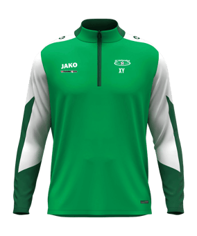 JAKO Dynamic Ziptop Sweatshirt Kids Grün F204