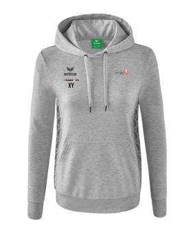 Erima Team Essential Hoody Damen Hellgrau