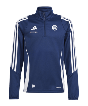 adidas Tiro 24 Trainingstop Kids Blau Weiss