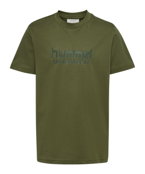Hummel Base T-Shirt Kids Grün F6603 - gruen