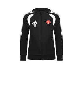 adidas Tiro 26 League Kapuzenjacke Kids Schwarz