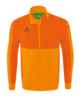 Erima Six Wings Trainingsjacke Orange - orange