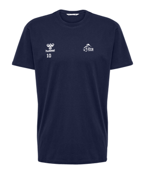 T-shirt Hummel GO 2.0 bleus F7026 