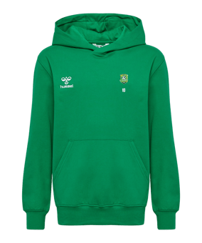 Hummel GO 2.0 Sweat à capuche enfants vert F6235 