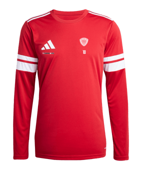 adidas Squadra 25 Trikot Langarm Rot