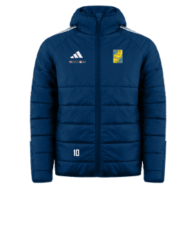 adidas Tiro 24 Winterjacke Blau Weiss