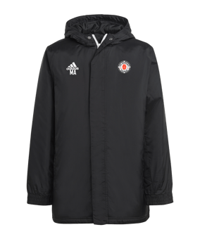 adidas Entrada 22 Stadium Jacke Kids Schwarz