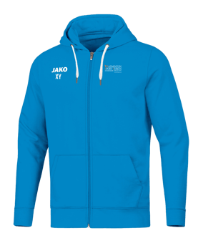 JAKO Base Kapuzenjacke Blau F89