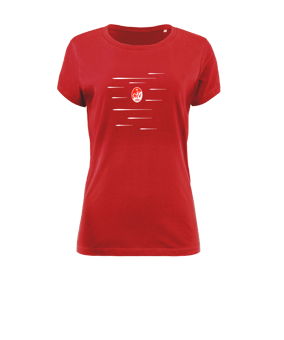 Stanley & Stella Expresser 2.0 T-Shirt Damen Rot Fc004